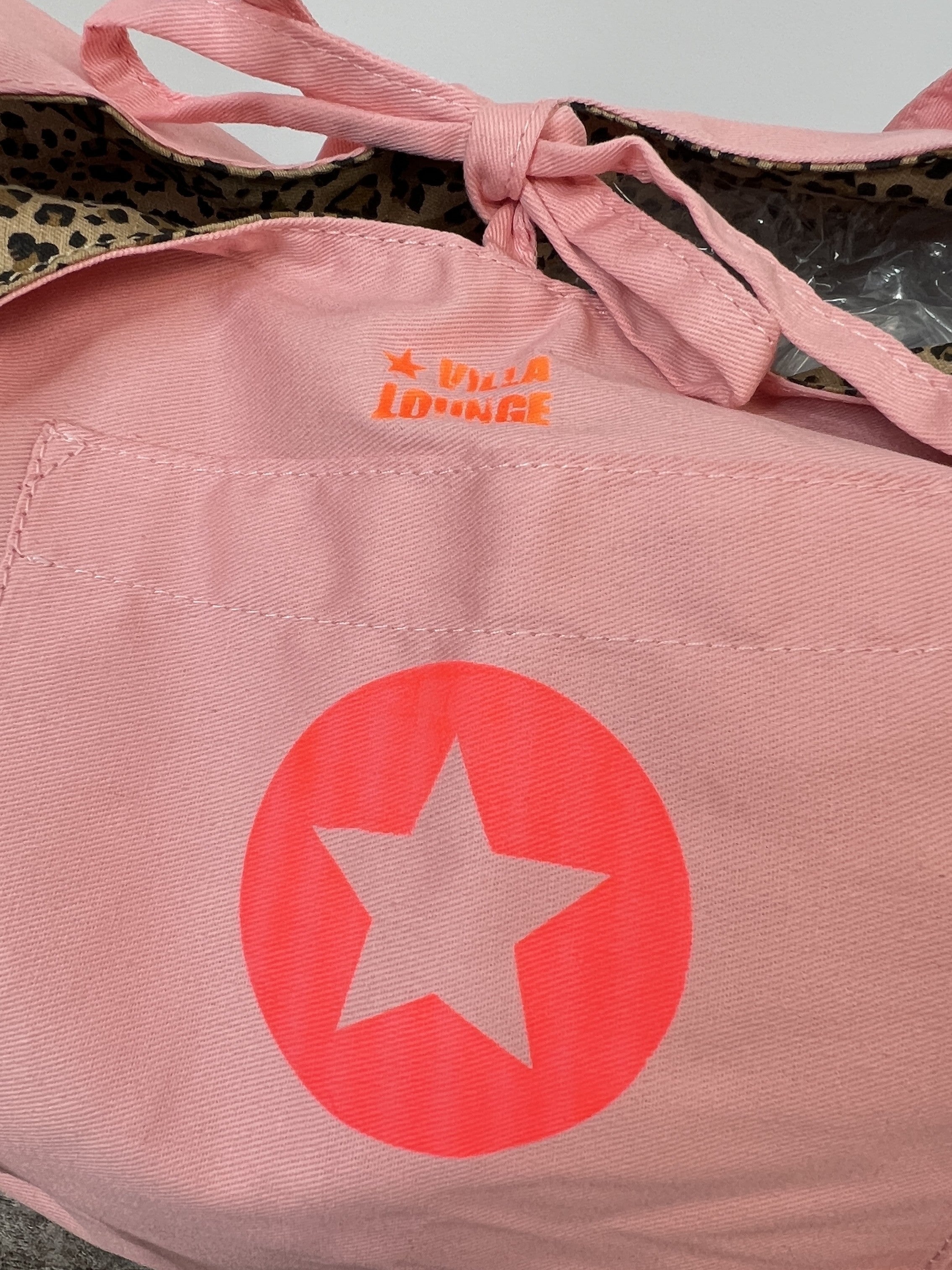 Wendetasche Leo | 100% Baumwolle, Stern Print