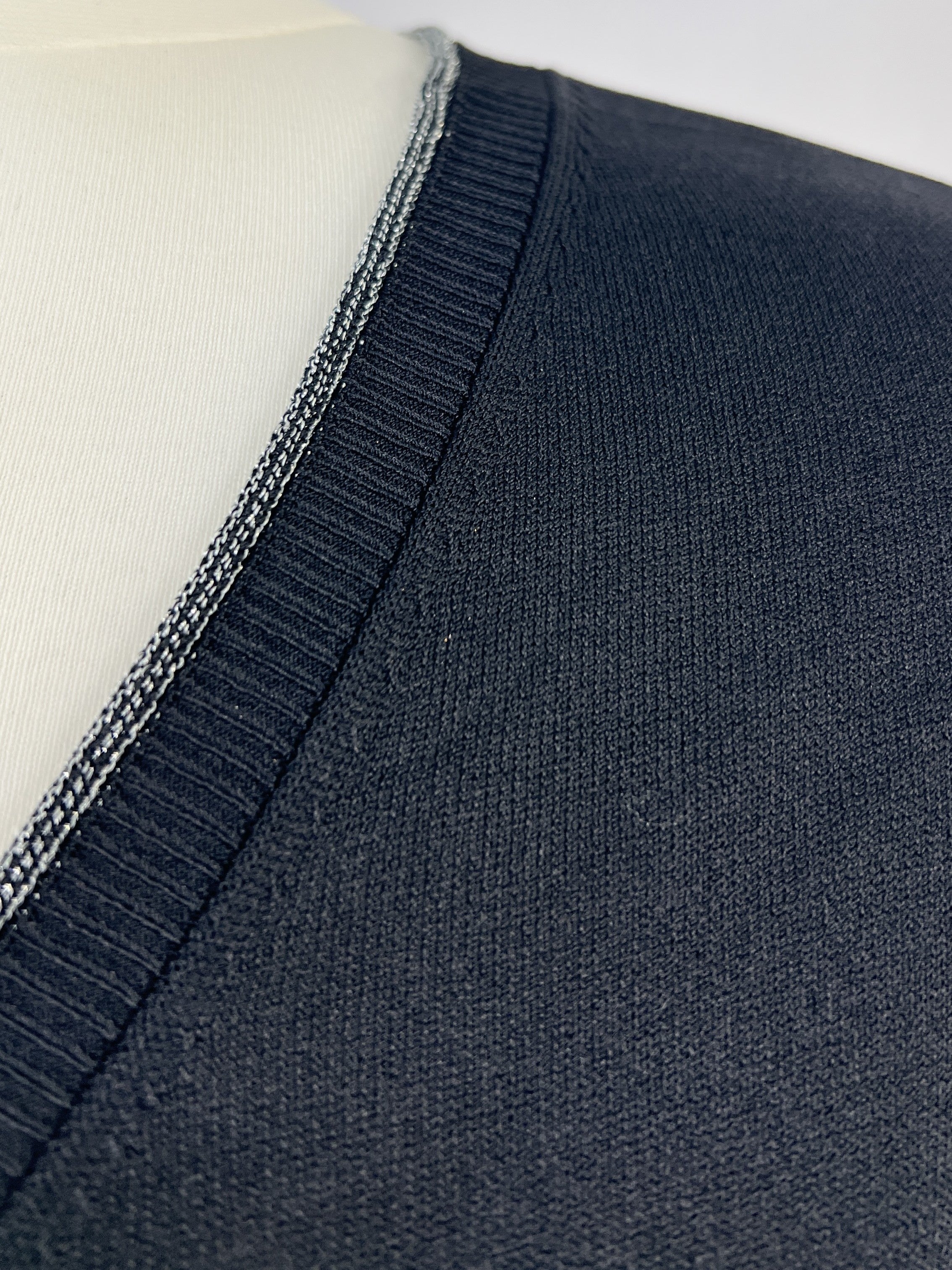 Schwarzes Shirt Oversized | Viscosemischung