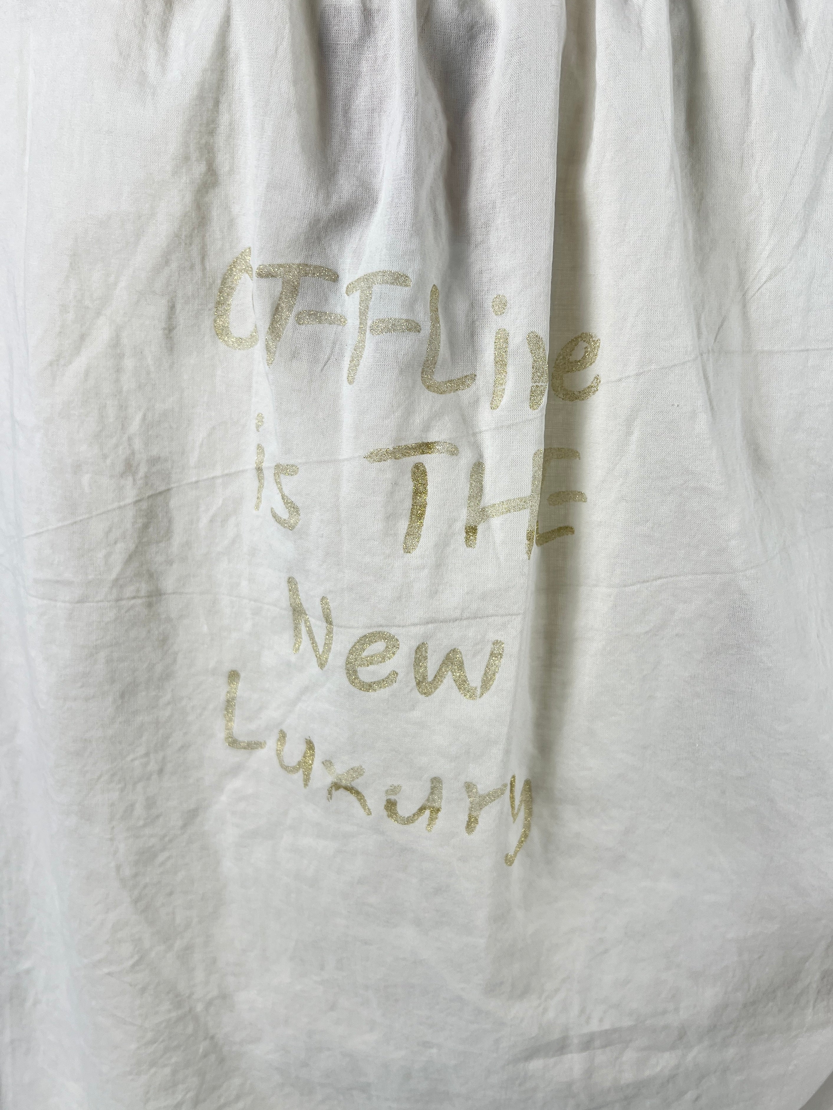 Lockere Bluse | 100% Baumwolle, creme