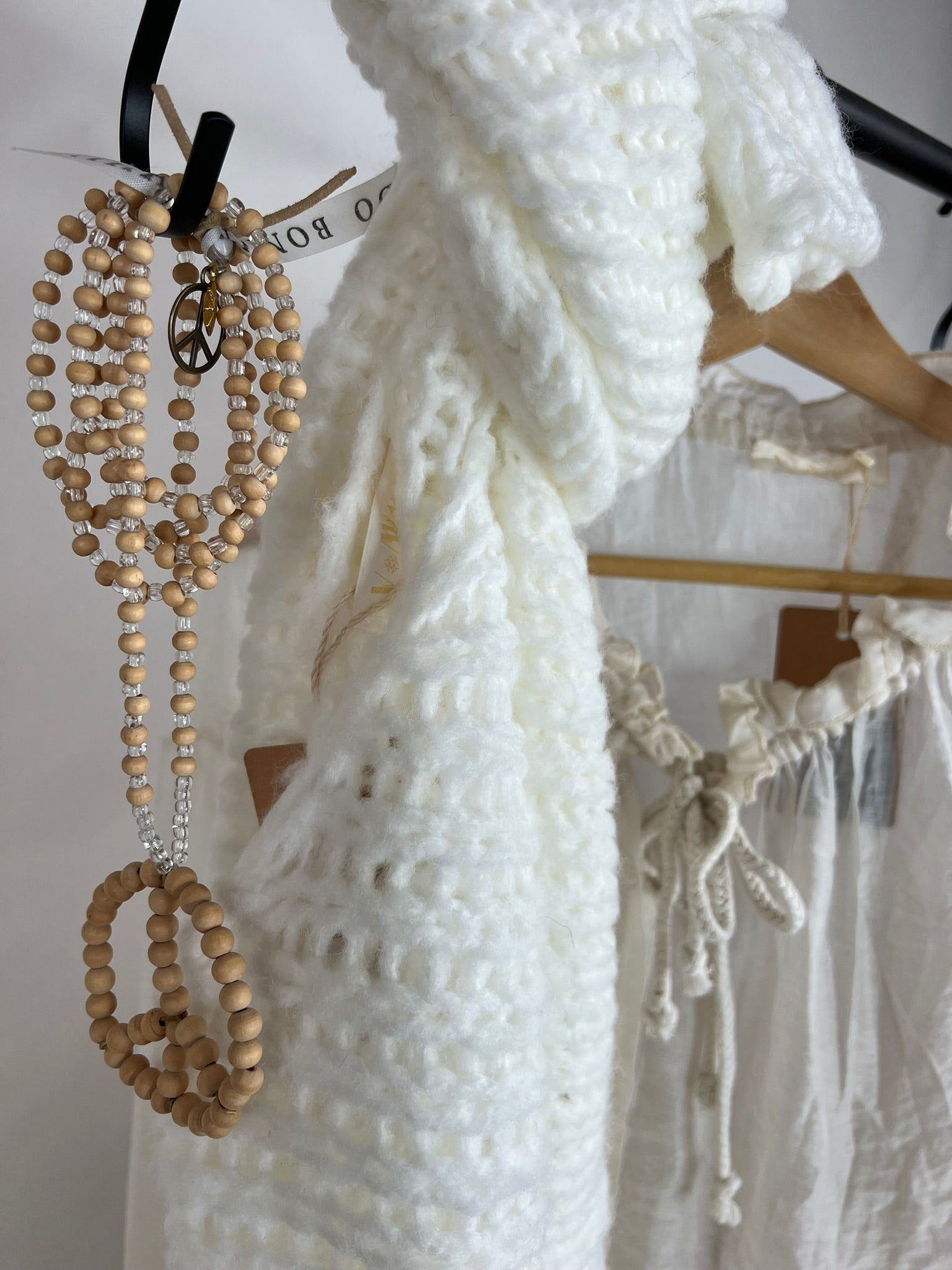 Grobstrickpullover Josie Offwhite