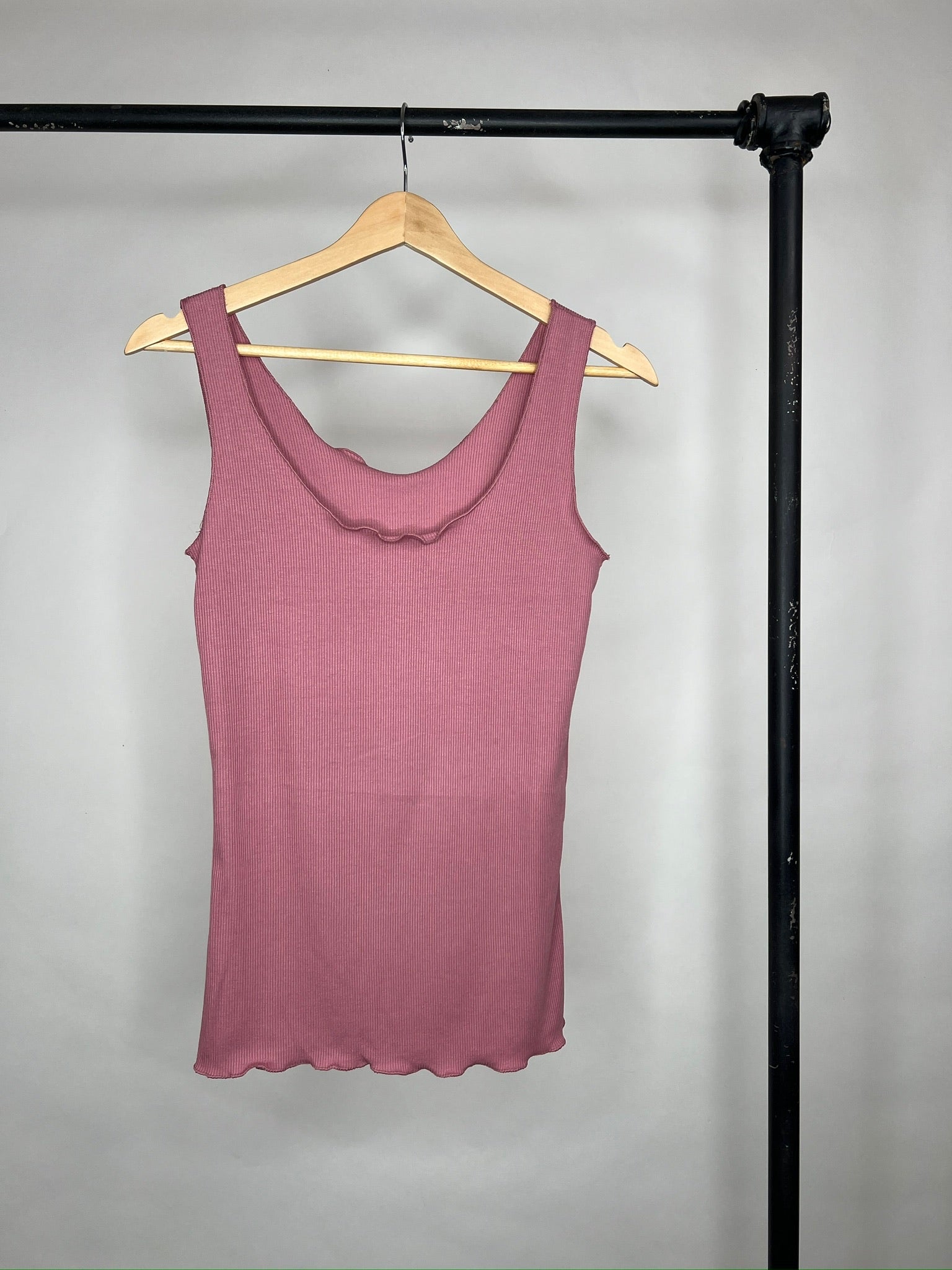 Basic Ripp Top rosa