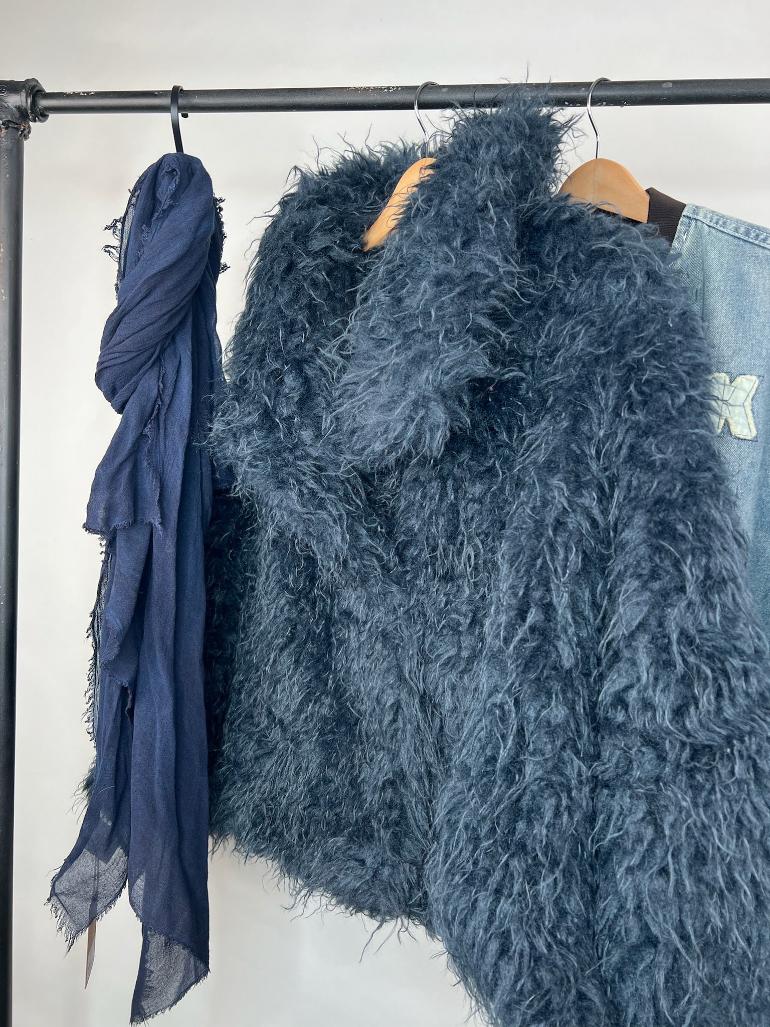 Hippiejacke dunkelblau