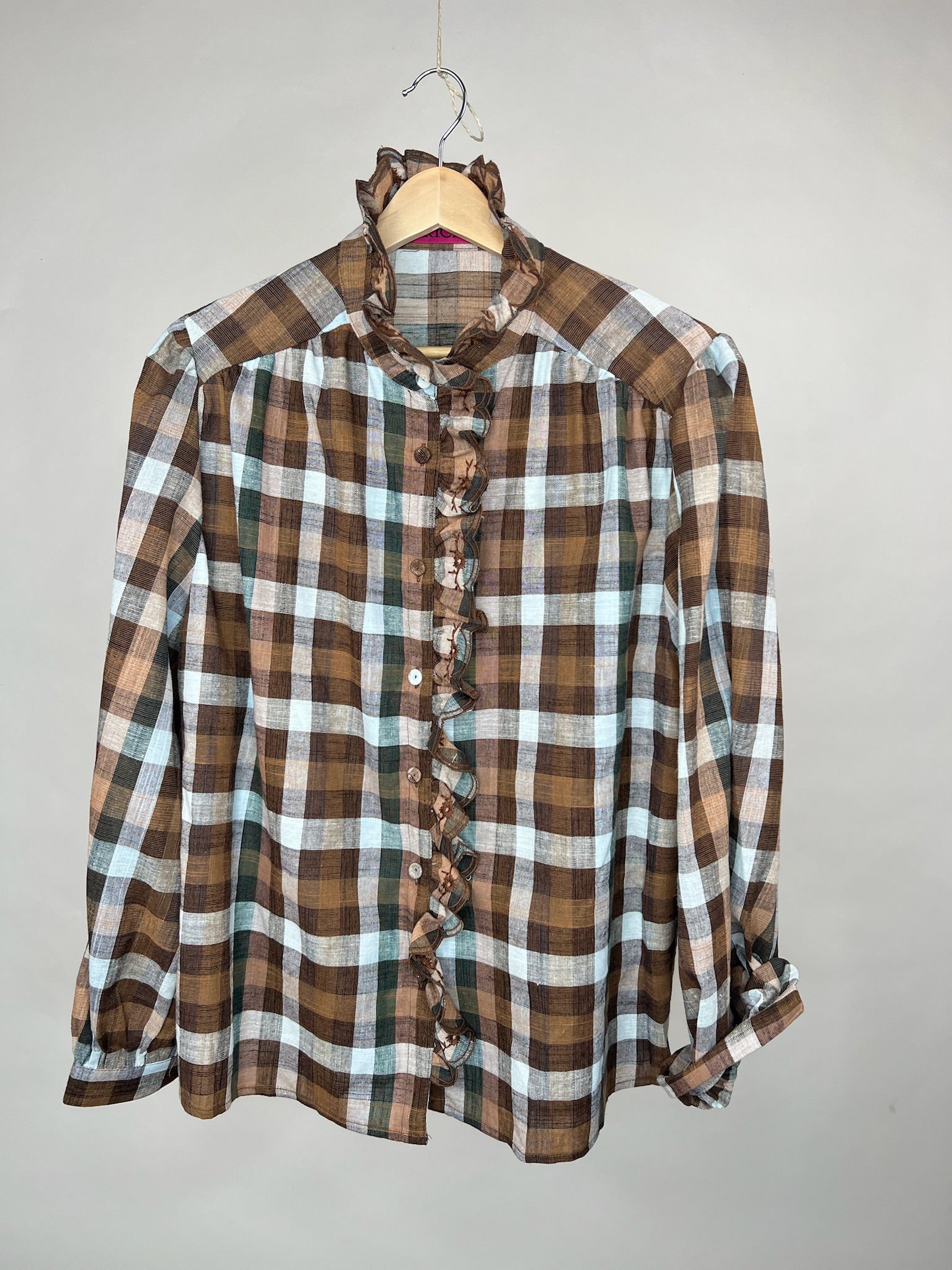 Bluse Caro Rüschenkragen