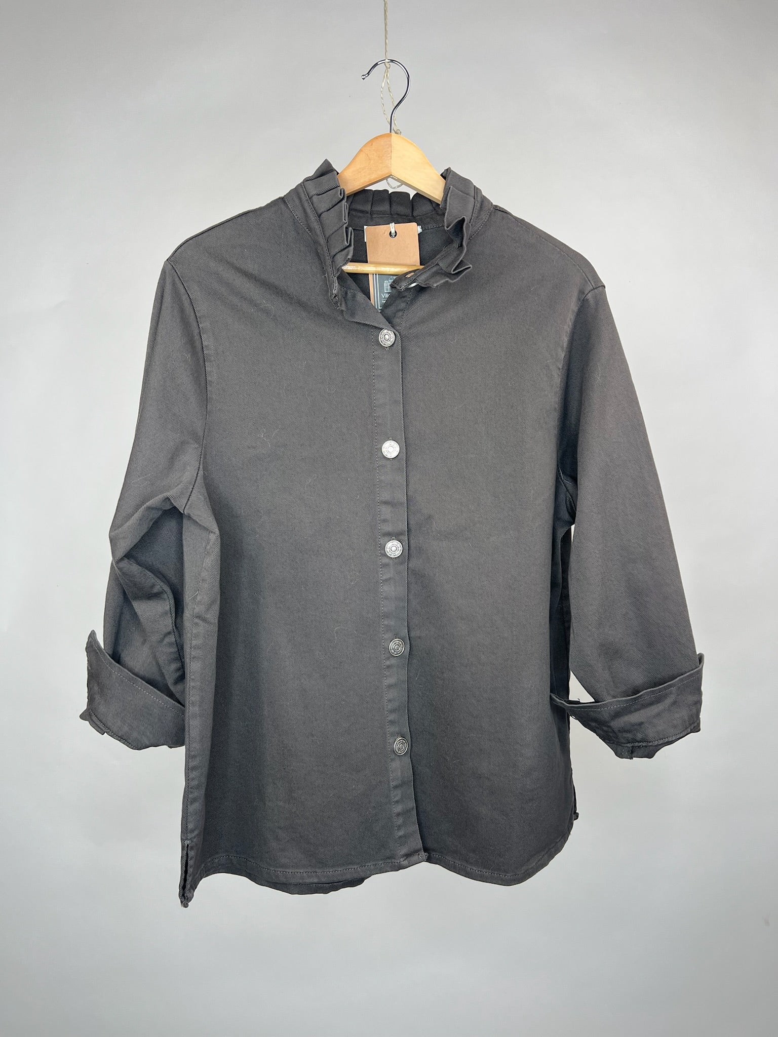 Hemdbluse Adele dunkelbraun