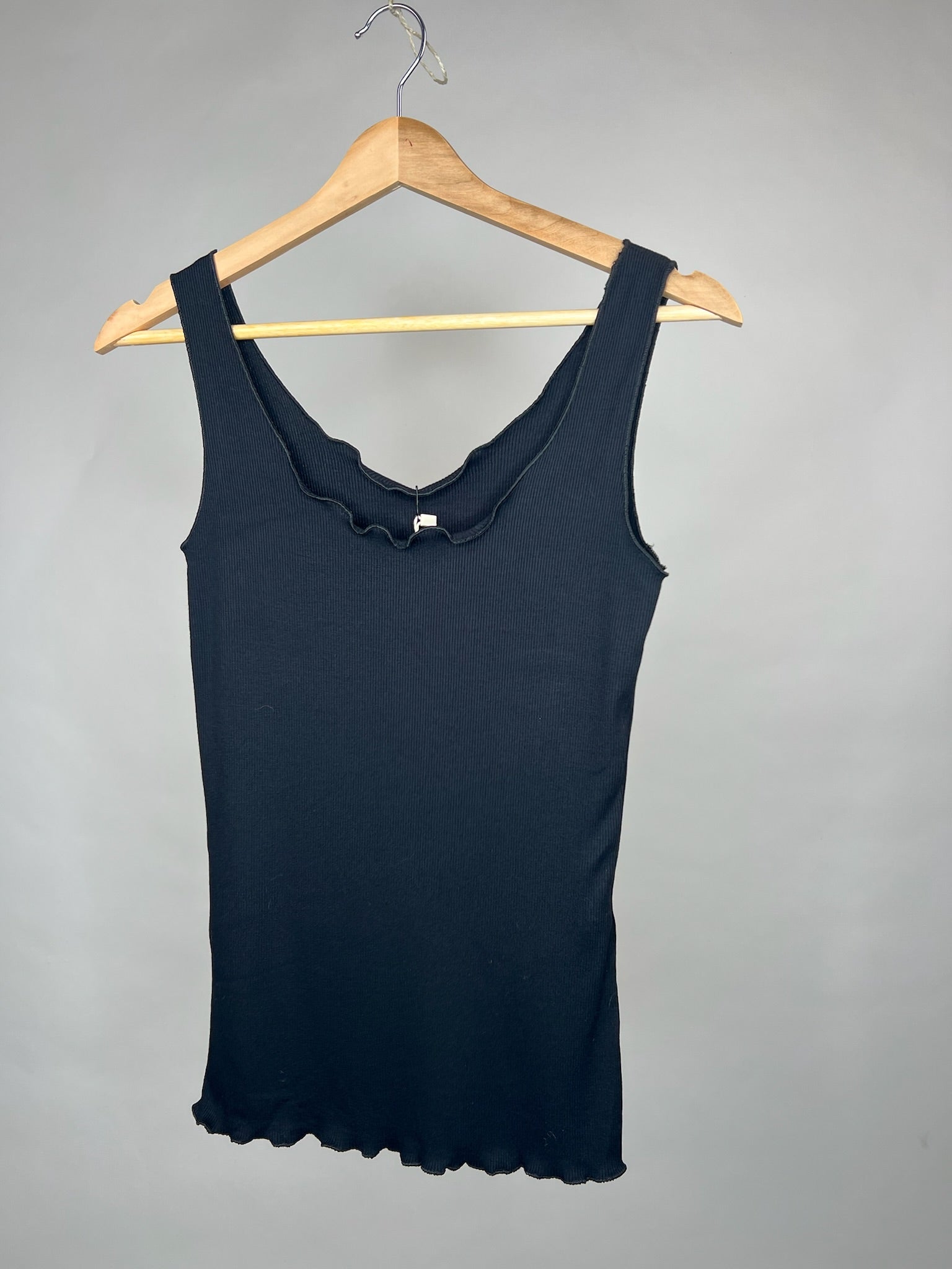 Basic Ripp Top schwarz
