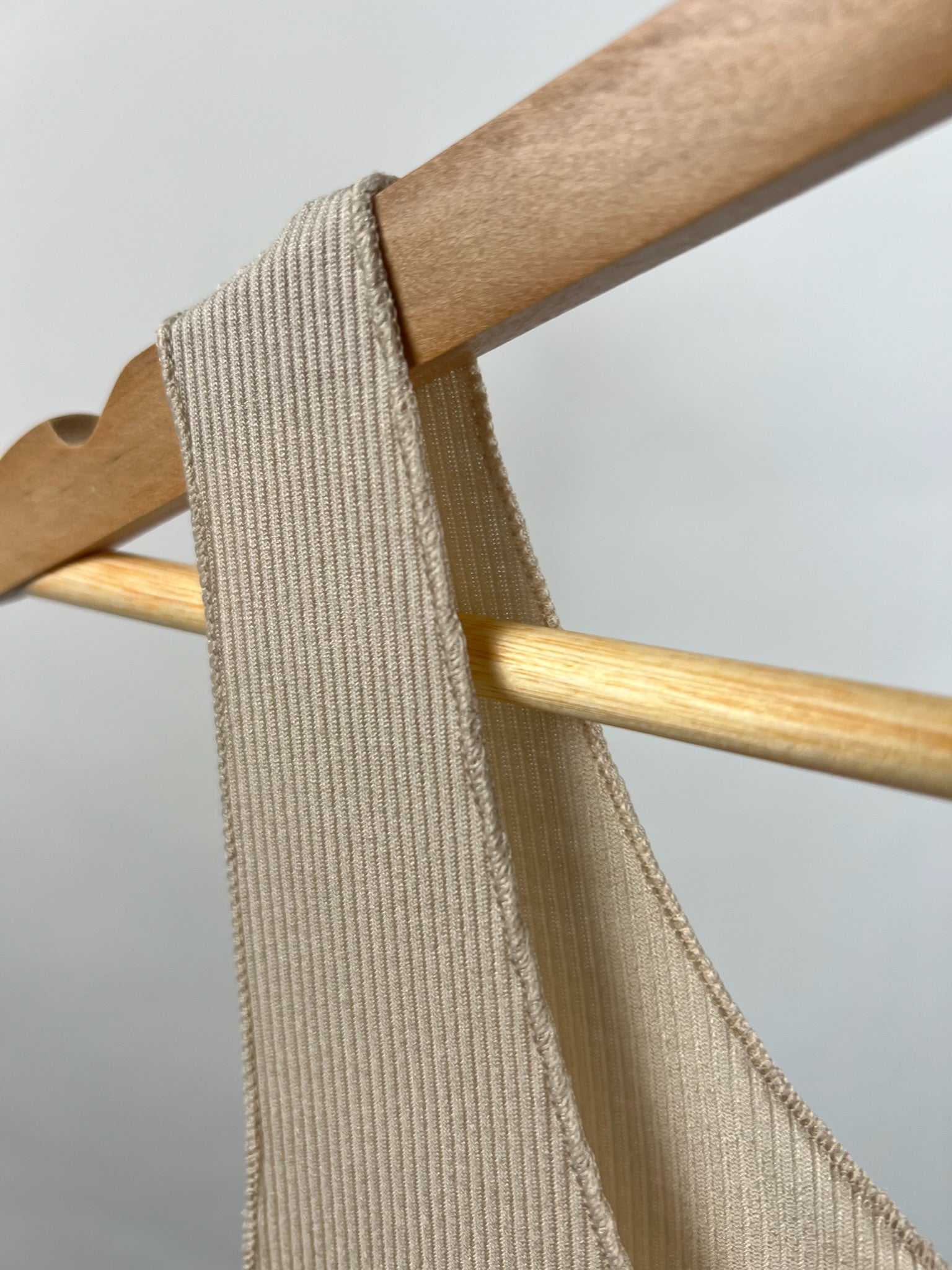 Basic Ripp Top beige