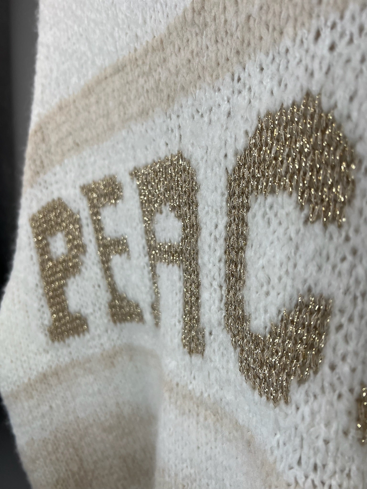 Peace Strickpullover