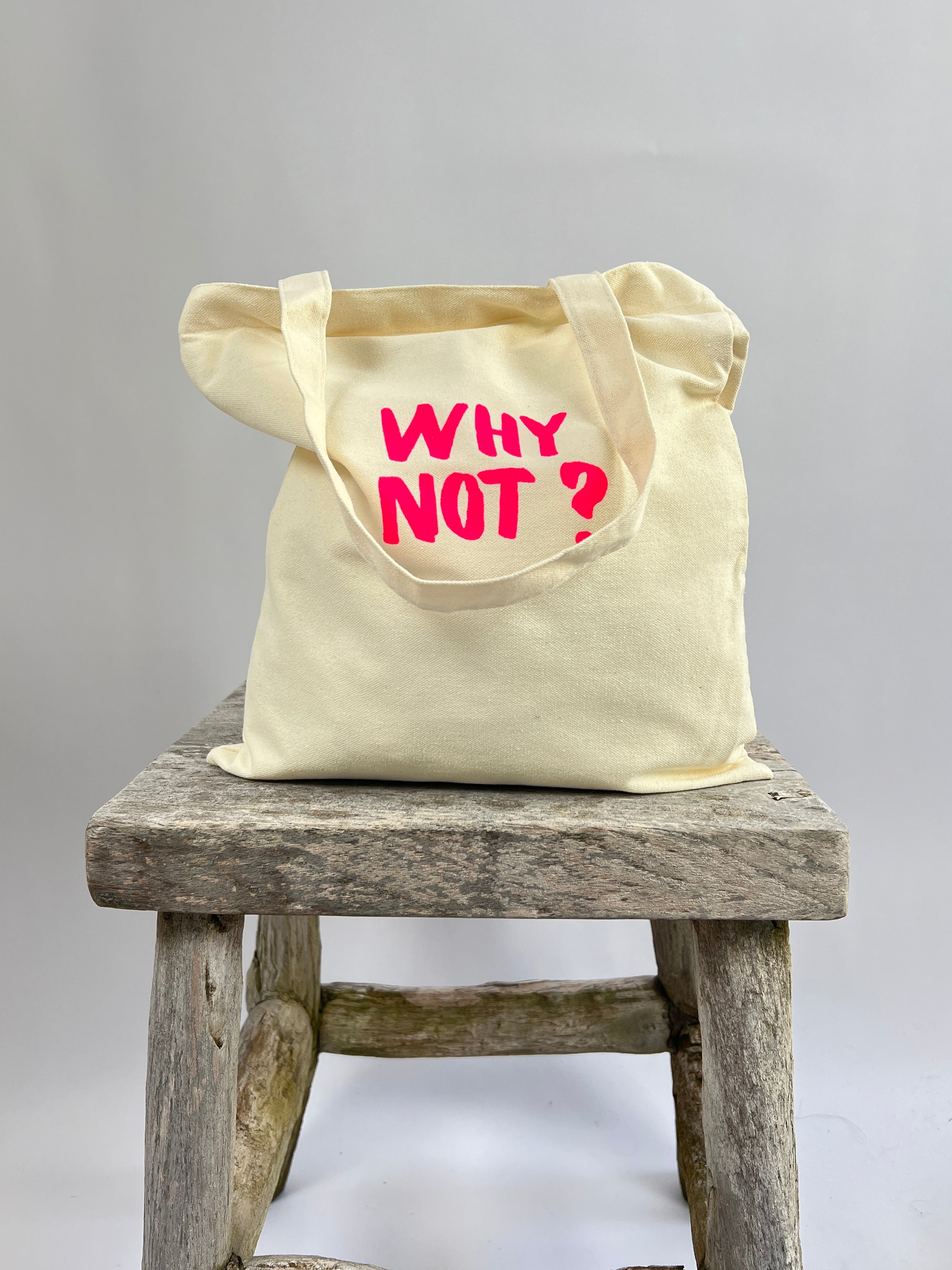 Shopping bag | creme, pink, 100% Baumwolle