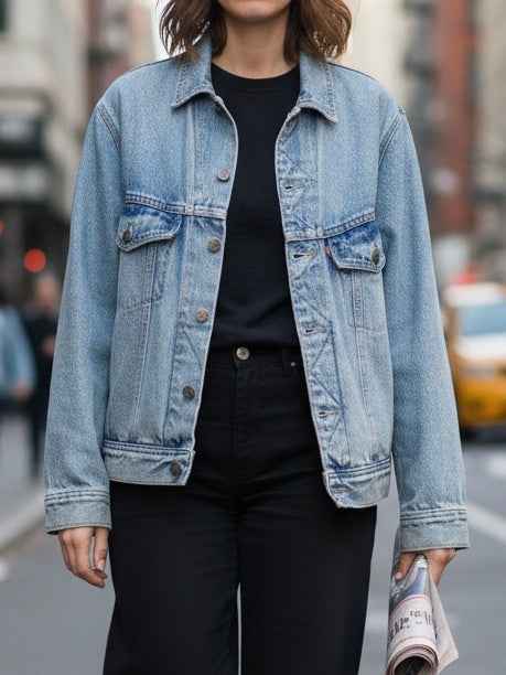 Jeansjacke Oversized