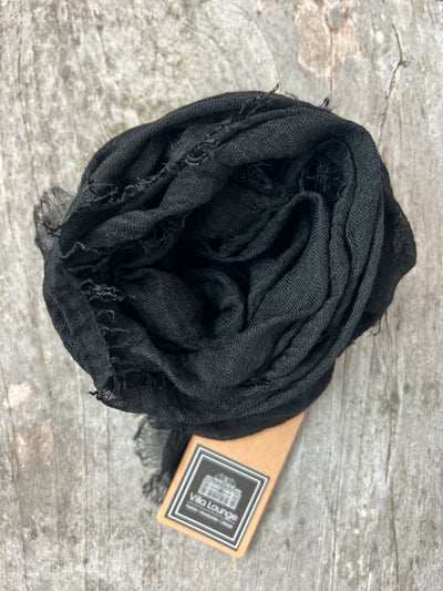 Schwarzes Tuch | 100% Bambusviskose