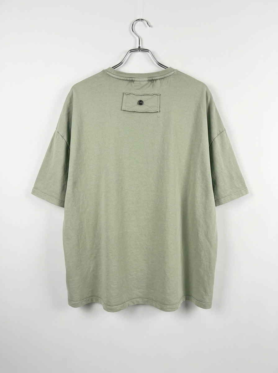 T-Shirt | khaki, 100% Baumwolle