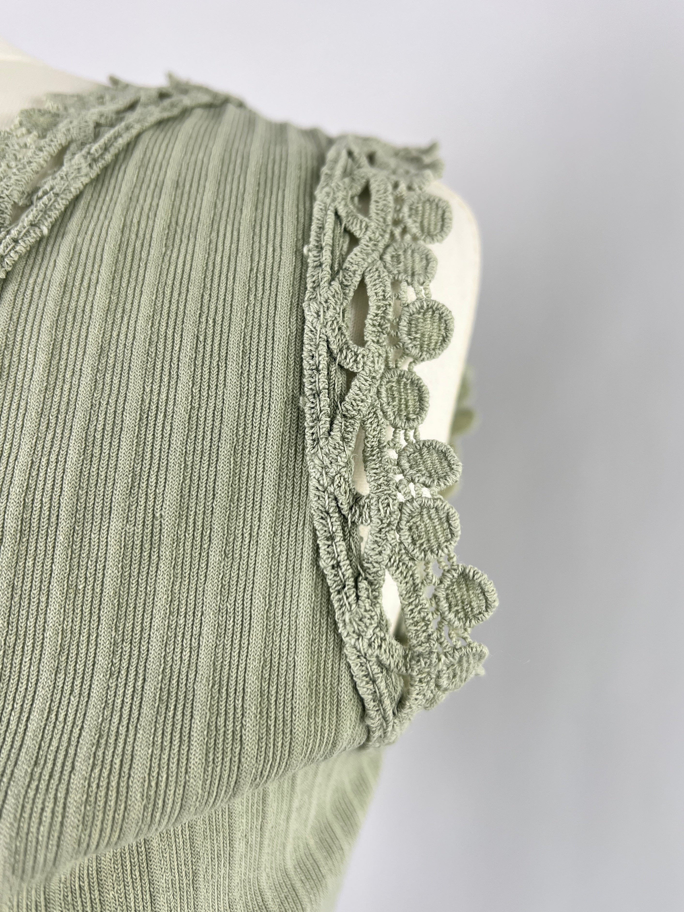 Figurbetontes Shirt | khaki, 100% Baumwolle