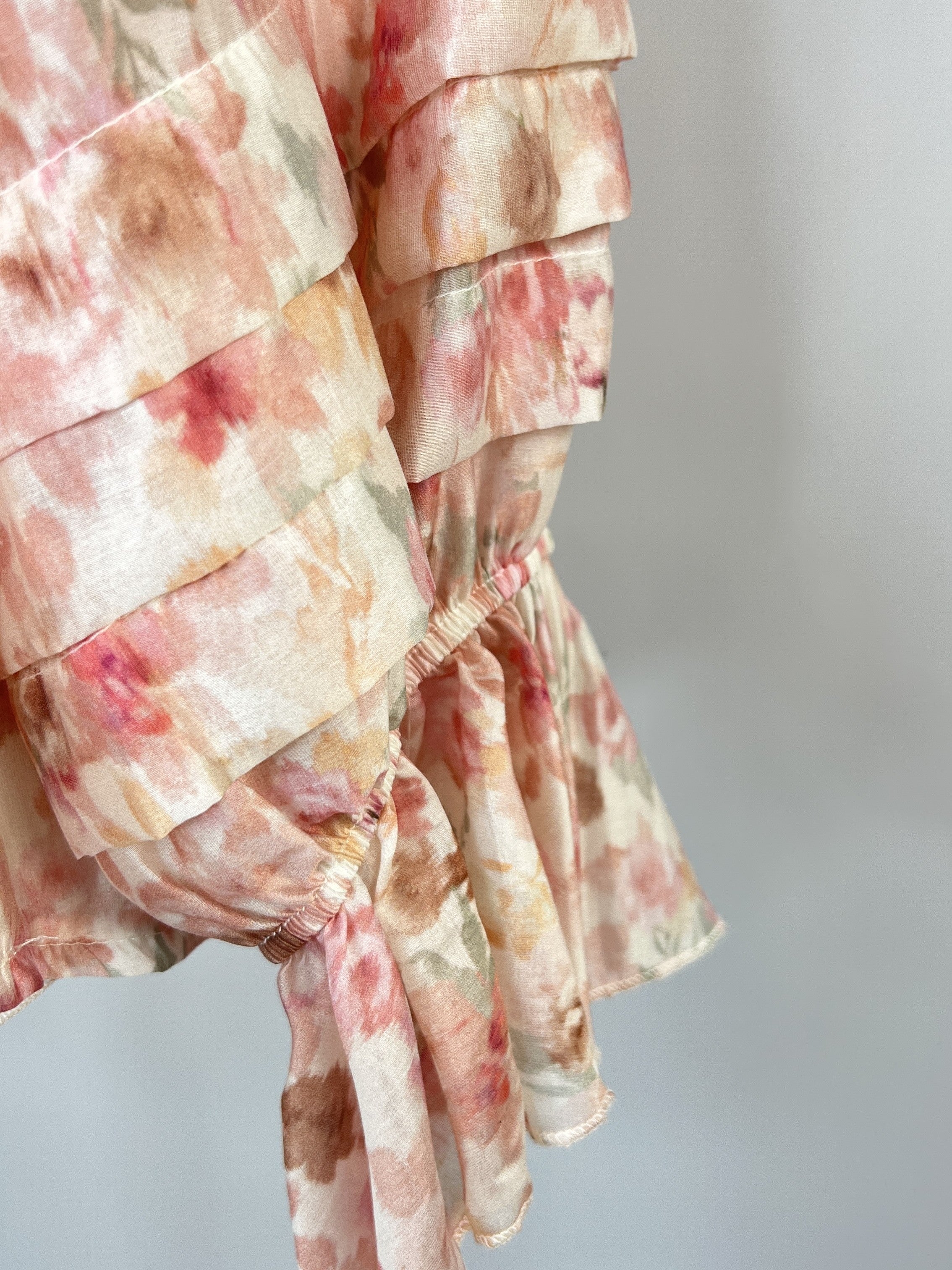 Sommerbluse Blümchen | rosa