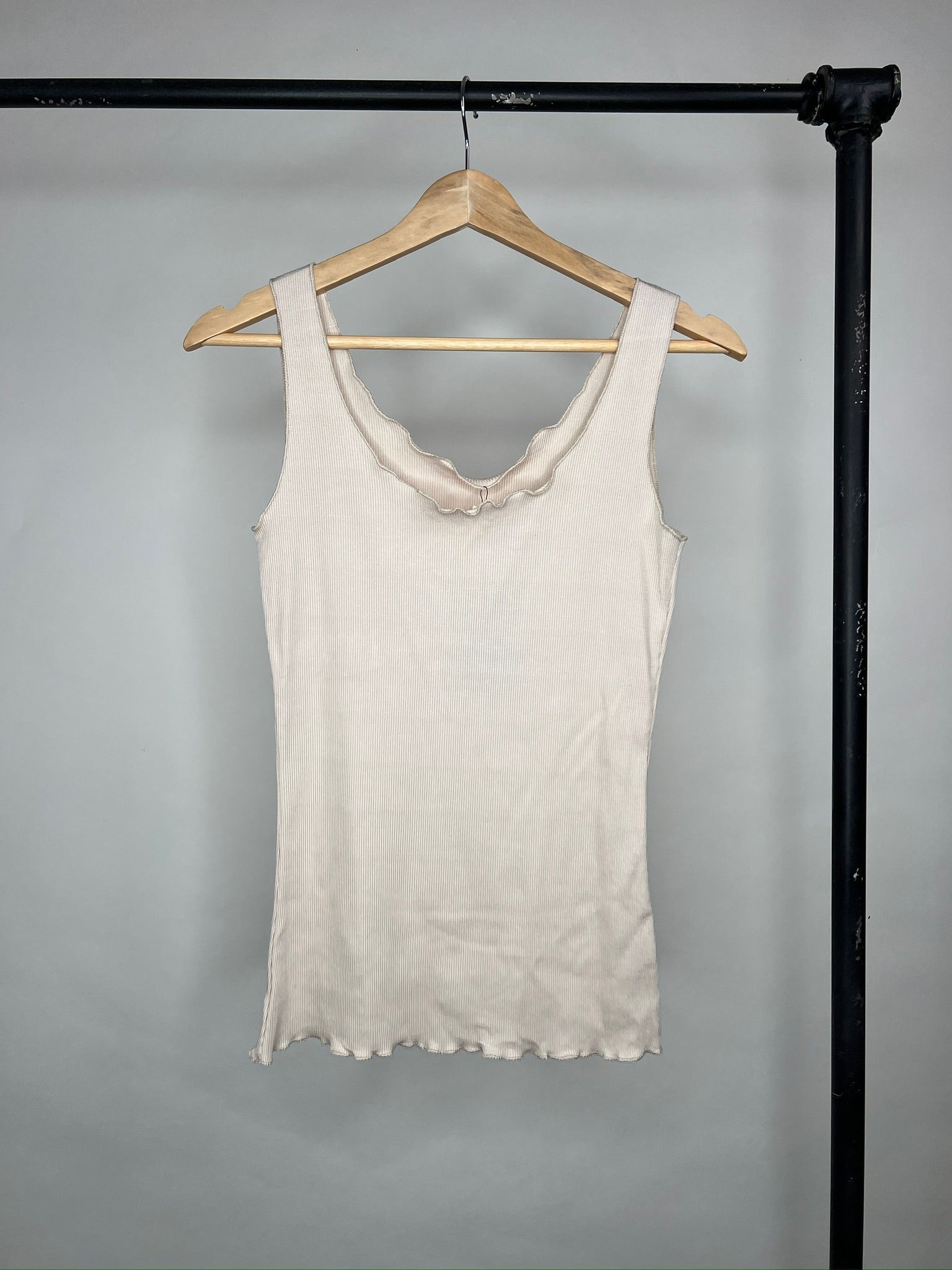 Basic Ripp Top beige