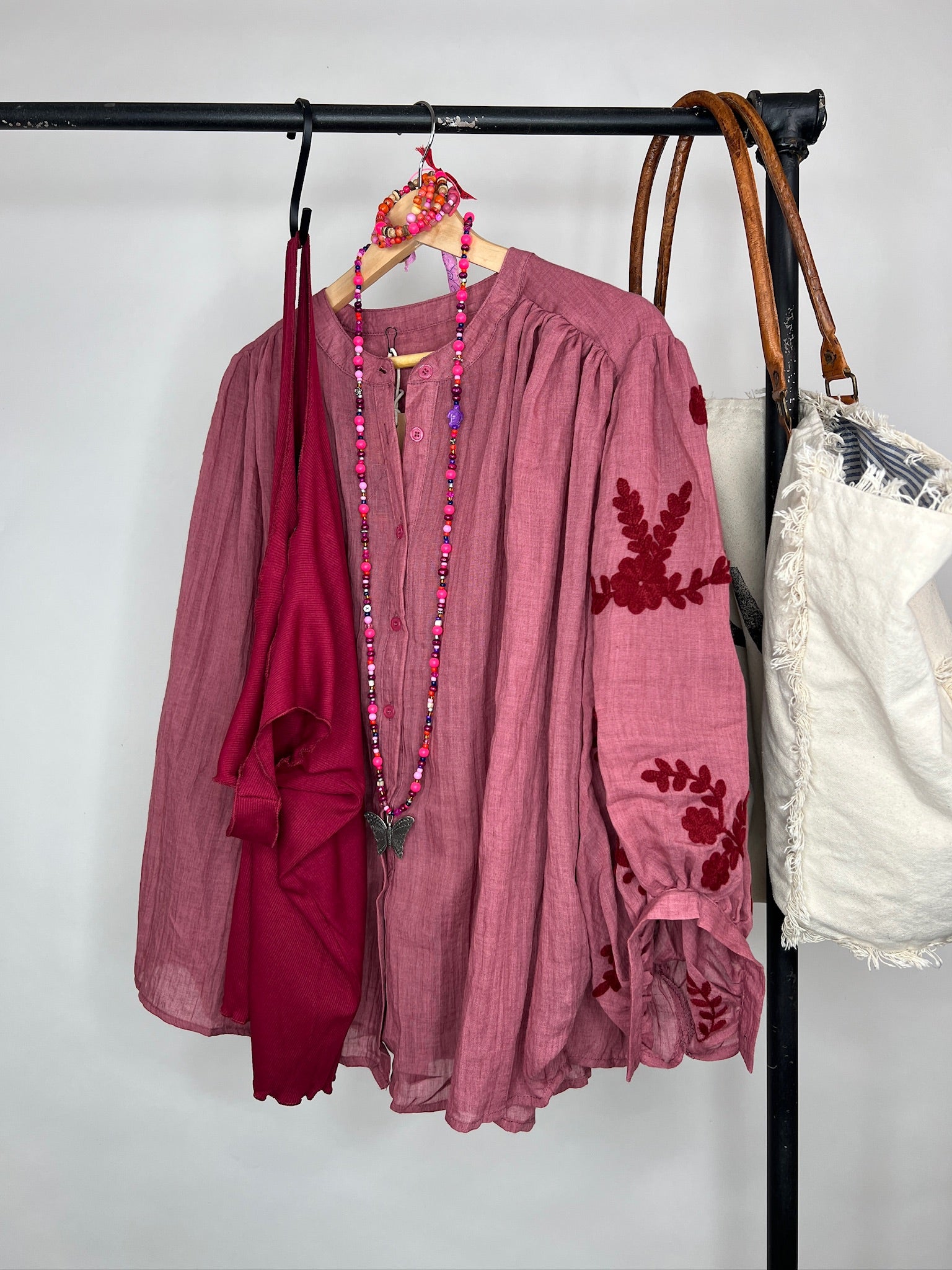 Oversized Bluse Floral