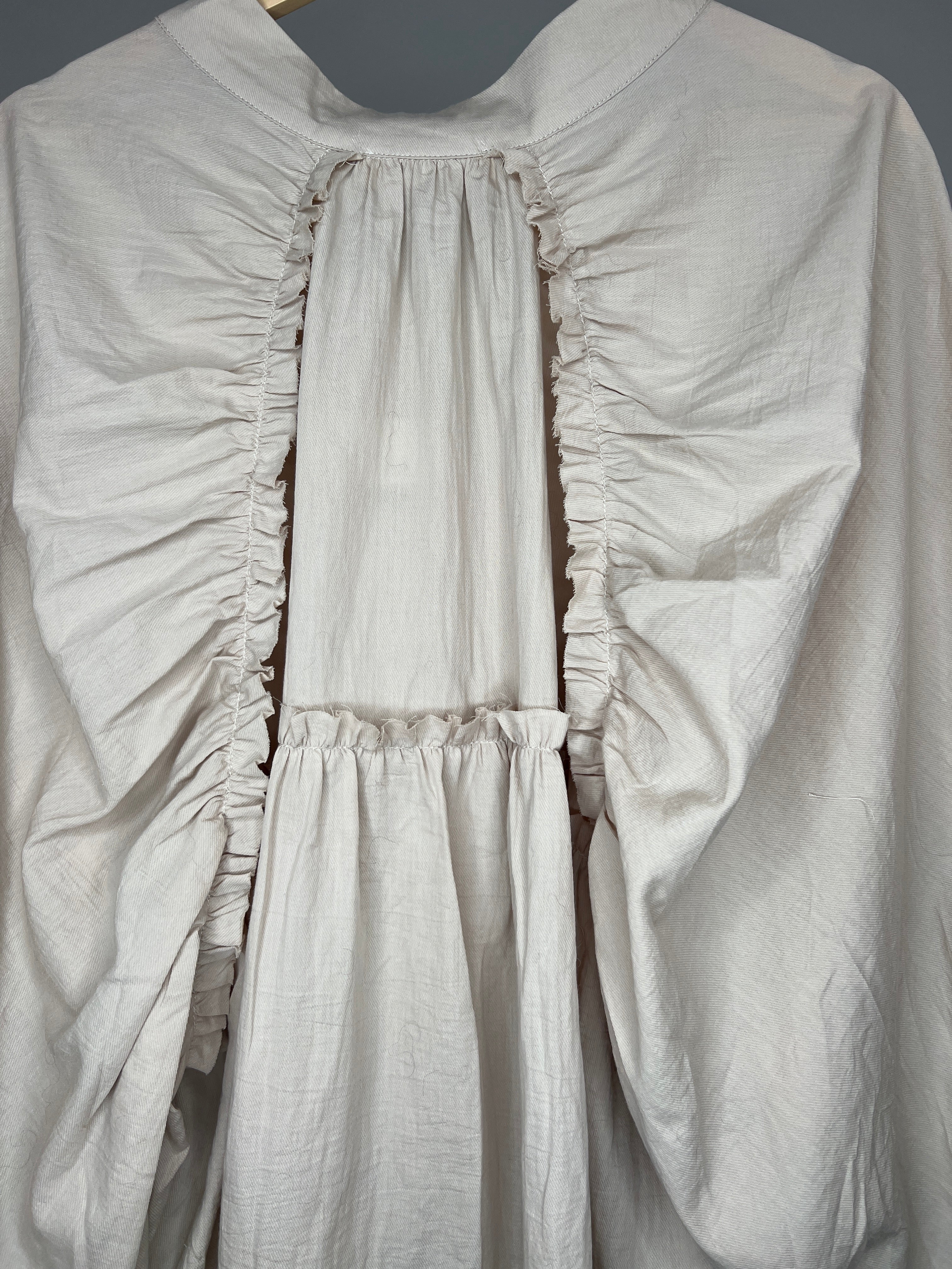 Oversized Bluse mit Knopfleiste