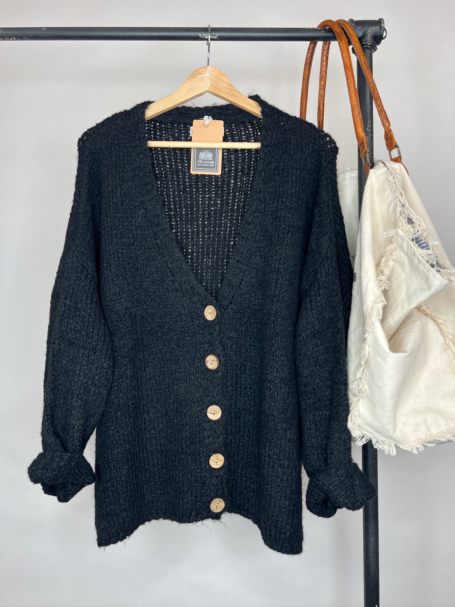 Strickjacke Eva Love schwarz