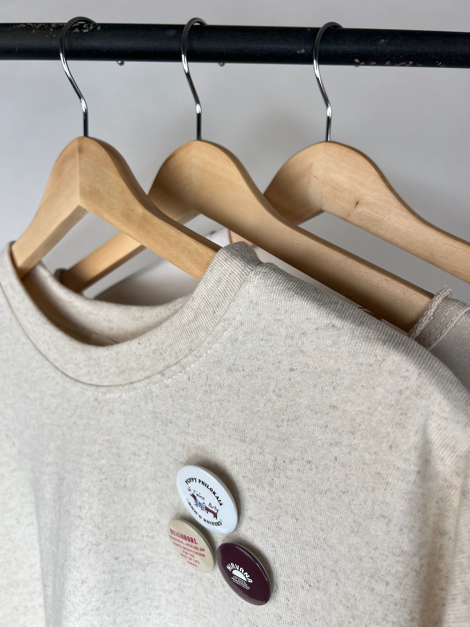 Leinen T-Shirt Puppy Philokaia