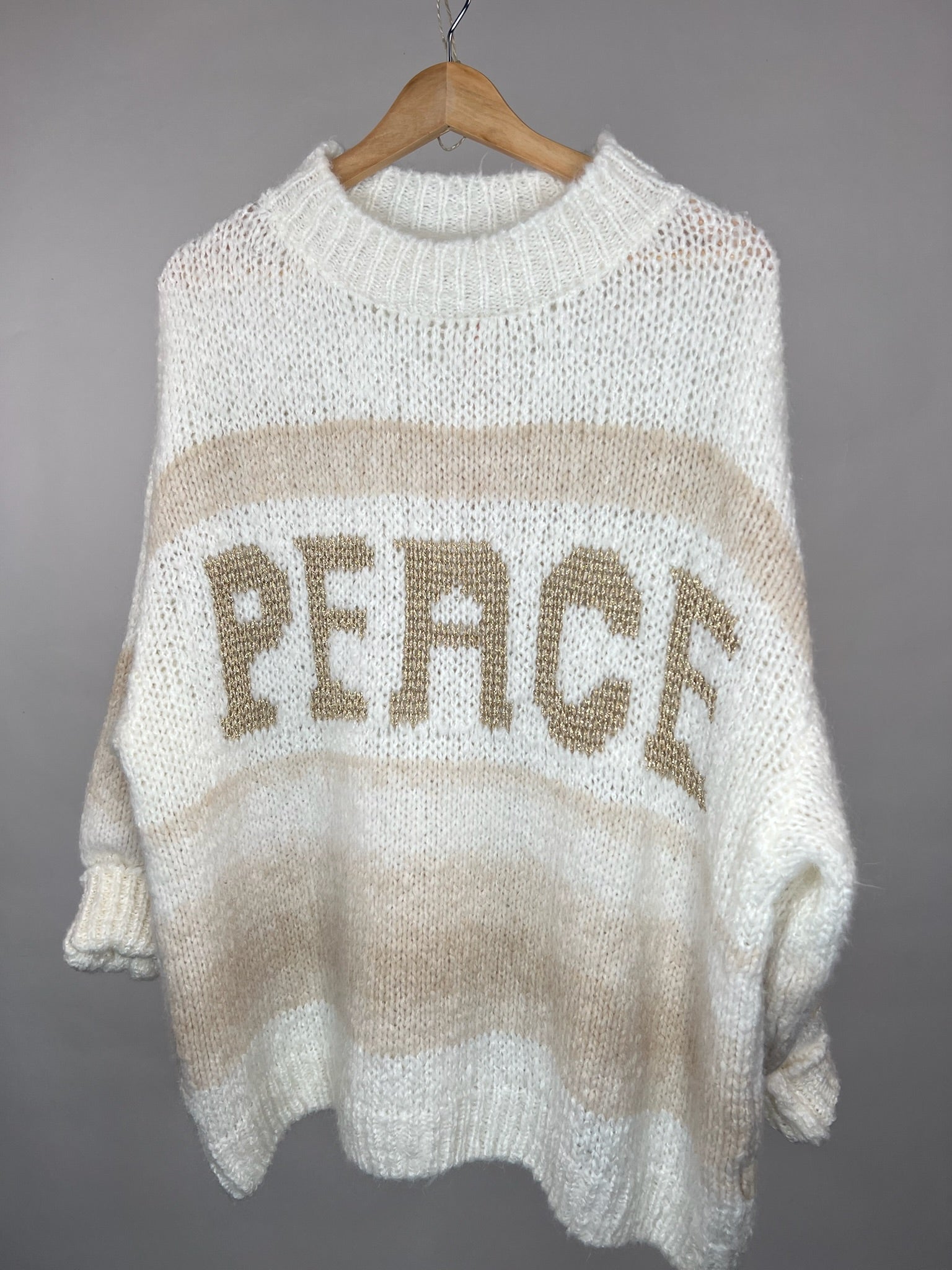 Peace Strickpullover