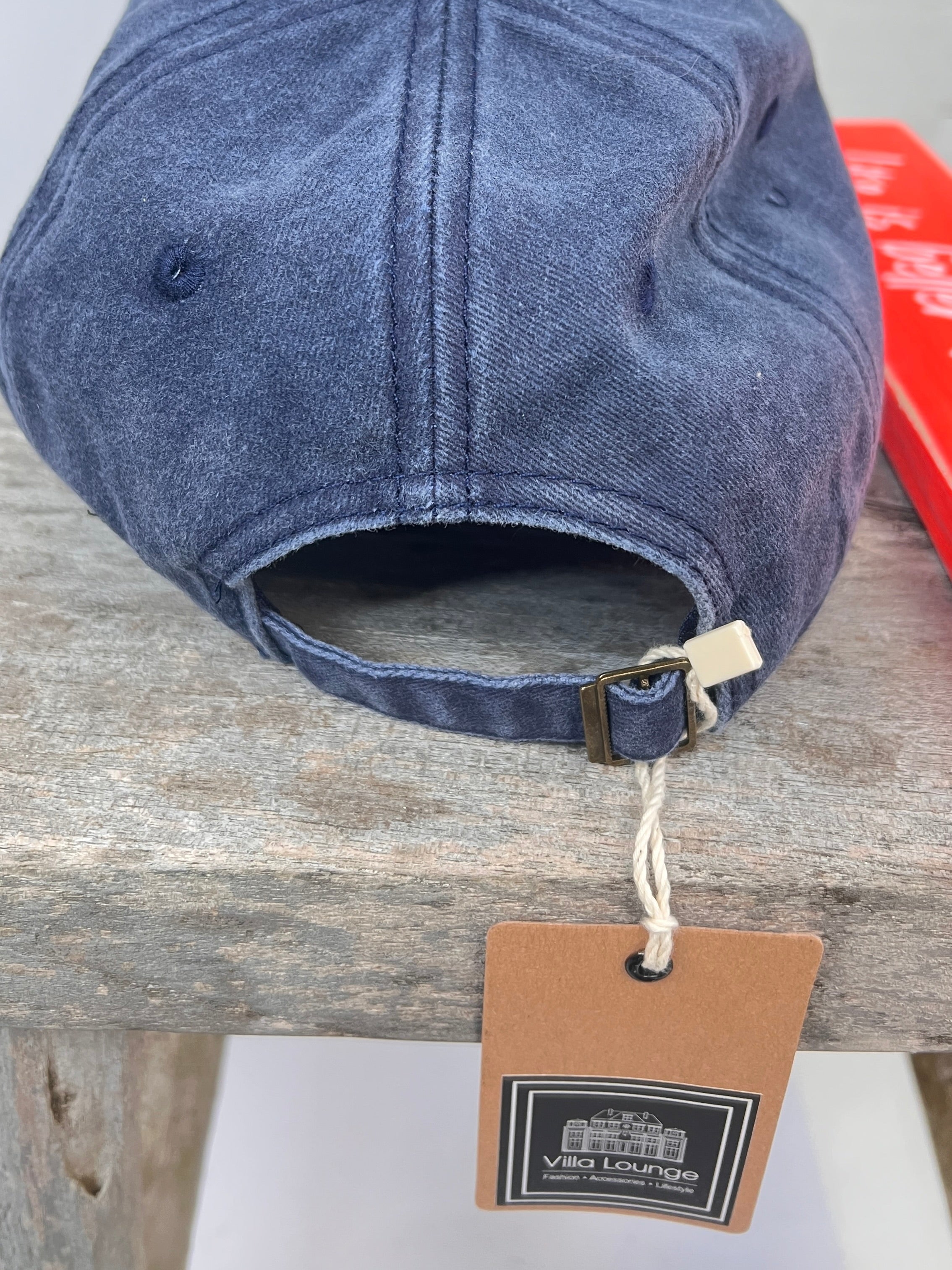 Cappy blau | Out of office Stickerei