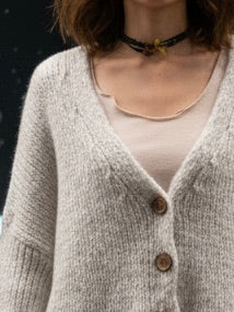 Strickjacke Eva Love beige