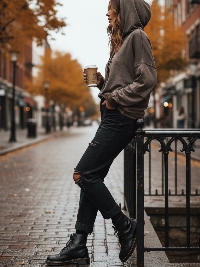 Micky Maus Glitzer braun