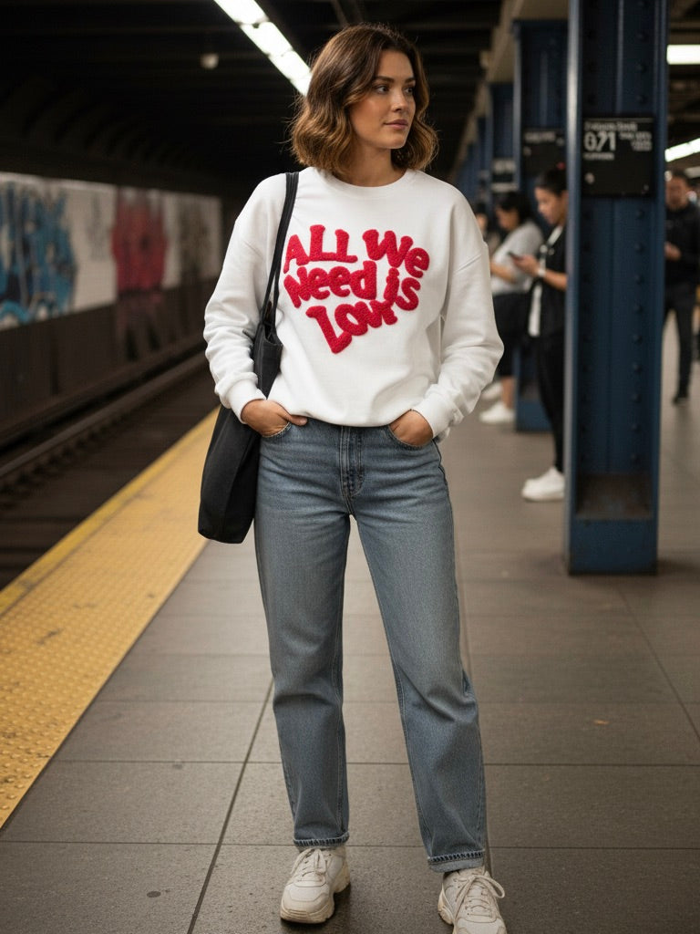 Sweatshirt all we need