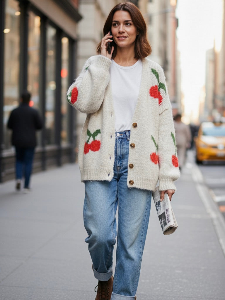 Strickjacke Cherry Cherry